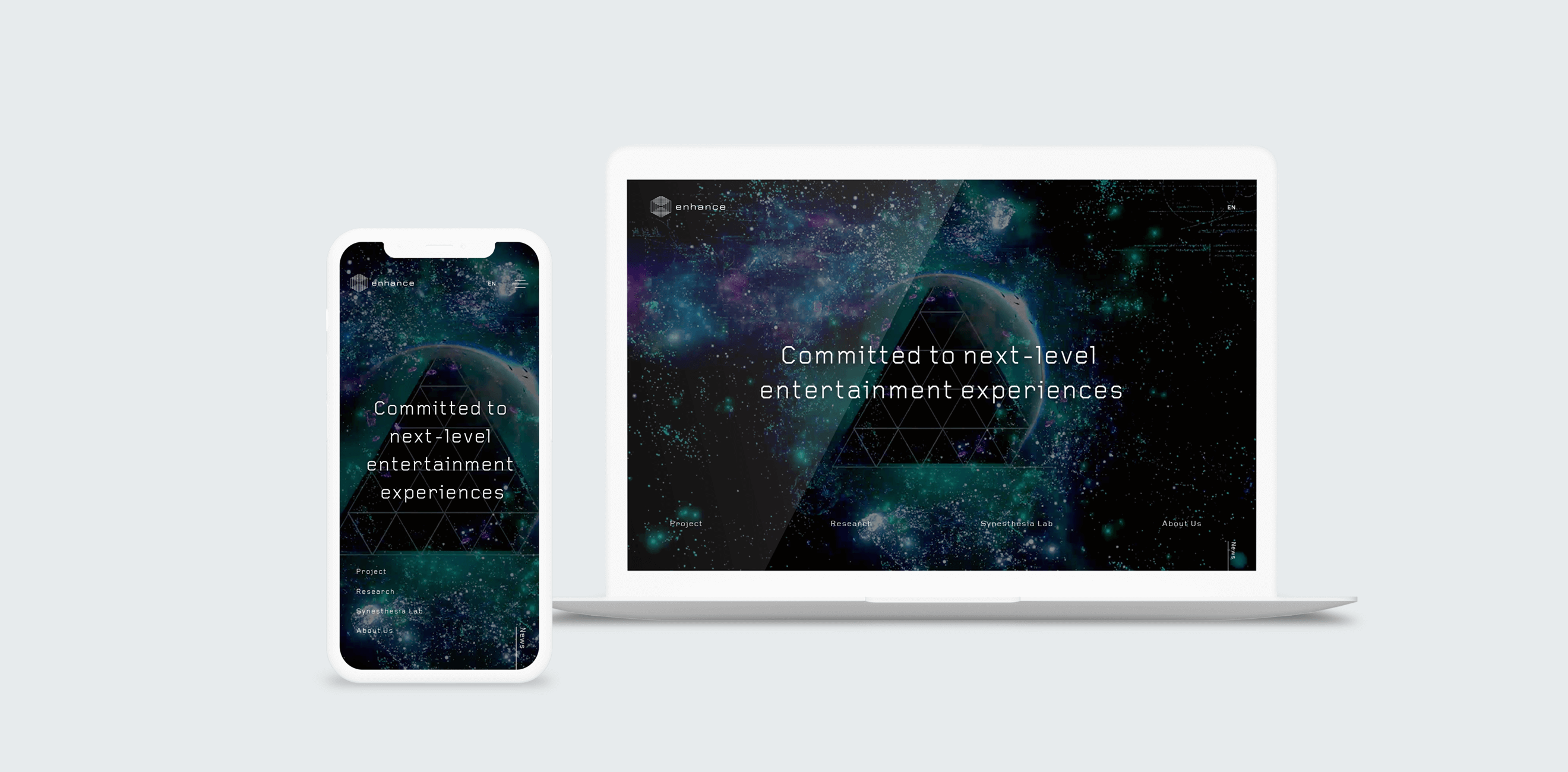 Enhance -Brand site-