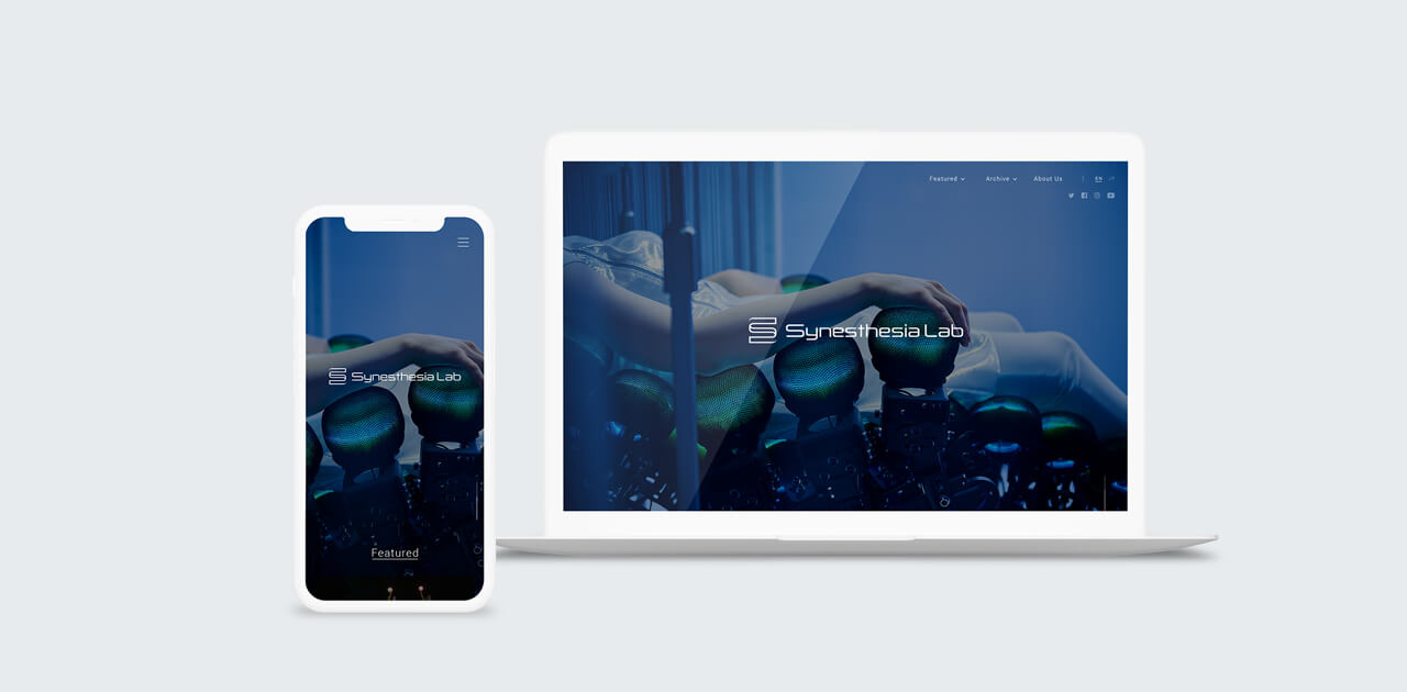 Synesthesia Lab -Brand site-