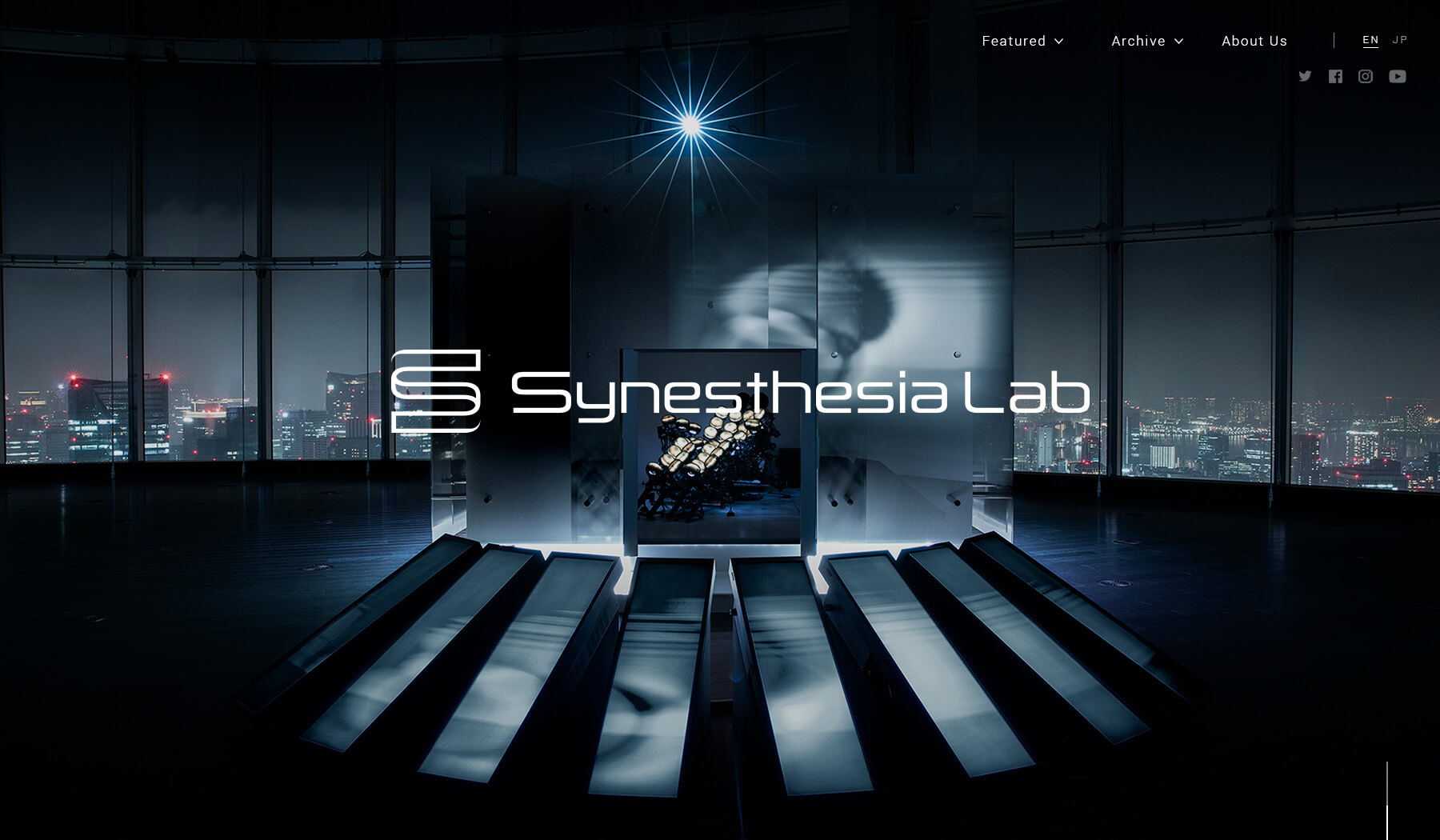 Synesthesia Lab -Brand site-