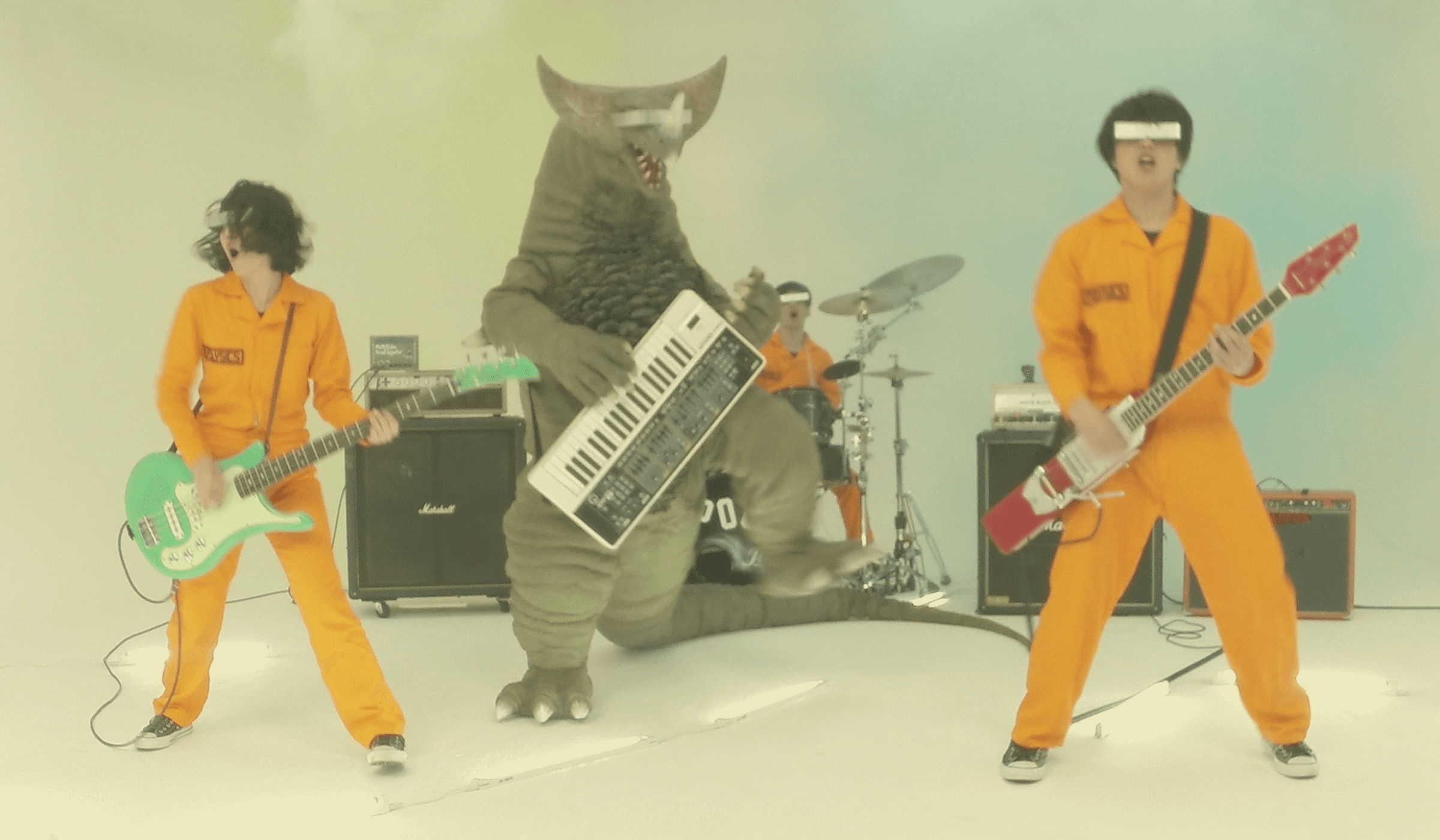 POLYSICS Music Video “King of Monsters: Here comes Gomora, the Ancient Terror”